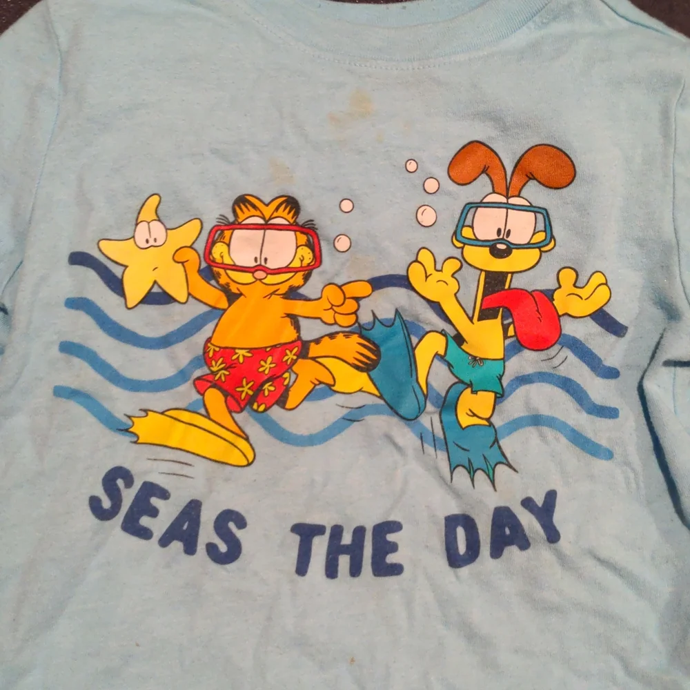 Set of 2 Toddler Garfield Odie T Shirts - Picture 7 of 9